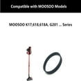 thumbnail image 3 of Belt Compatible for  K17  618A  G201 Cordless Vacuum Cleaner (2 Belt, 3 of 5