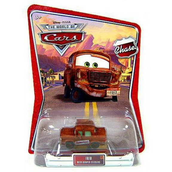 Disney Cars Series 1 Fred with Bumper Stickers Diecast Car