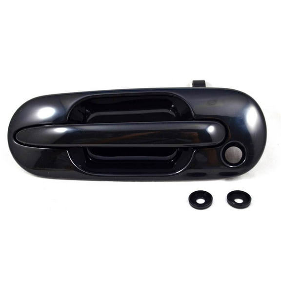 PT Auto Warehouse HO-3242S-FL - Outer Exterior Outside Door Handle, Smooth Black - Driver Side Front Fits select: 1997-2001 HONDA CR-V