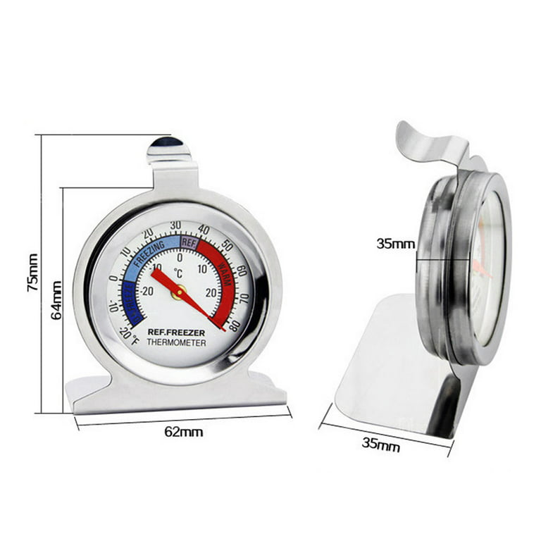 Stainless Steel Freezer Oven Thermometer