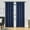 Blue, variant on Thermal Insulated Soundproof Curtains for Bedroom & Living Room | 86x55 Inch Blackout Window Drapes | Polyester Grommet Curtain Panel 1-Pack