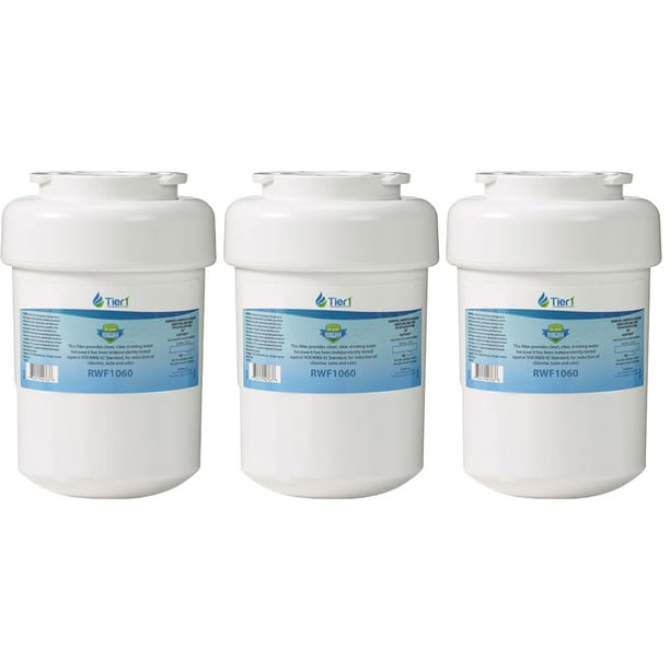 Tier1 Filter Rwf1060 Compatible With Ge Mwf Mwfa Refrigerator Water Filter 3 Pack Walmart Com Walmart Com