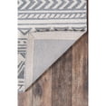 thumbnail image 4 of Momeni Mallorca Hand Hooked Wool Grey Area Rug 2' X 3', 4 of 5
