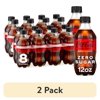 (2 pack) Coca-Cola Zero Sugar Soda Pop Bottles, 12 fl oz, 8 Pack