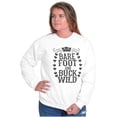 thumbnail image 3 of Barefoot Blue Jean Princess Country Women Crewneck Sweatshirt Brisco Brands L, 3 of 6
