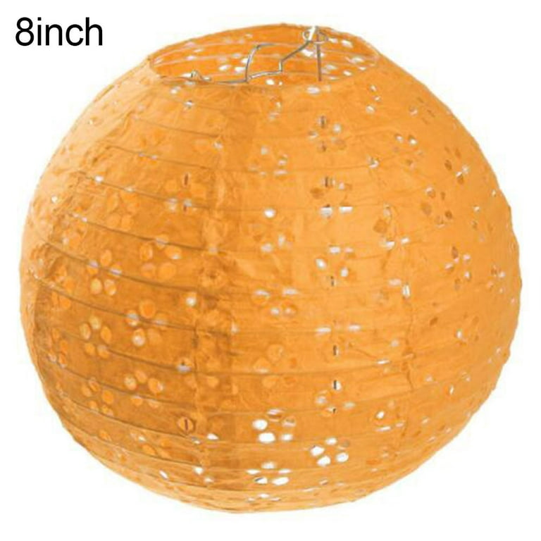 Flmtop Chinese Plum Blossom Hollow Hanging Paper Lantern Wedding