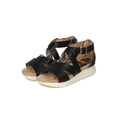 thumbnail image 5 of New Women Leatherette Open Toe Strappy Comfort Walking Sandal - 17928 By Refresh, 5 of 6