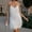 White, variant on HKEJIAOI Sun Dresses for Woman Halter Corset Dress Sexy Mini Mesh Ruched Bodycon Dress for Women Party Club Night Deals Clearance Green