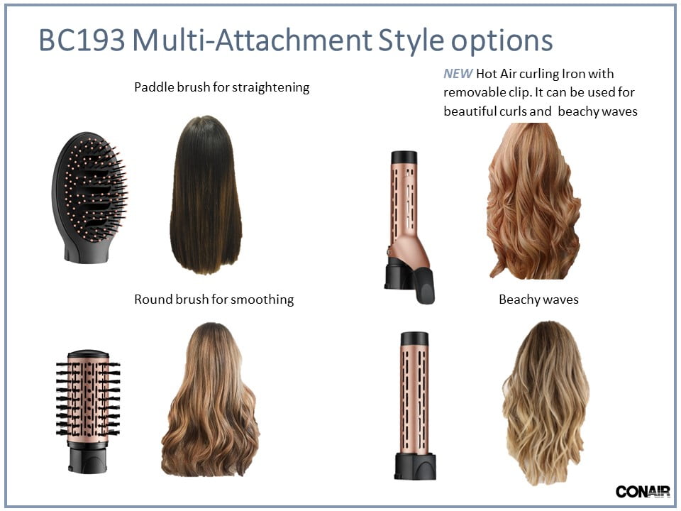 infiniti pro conair hot air brush multi styler