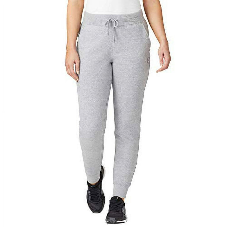 Fila Ladies' Fleece Jogger (Heather Grey, Large) 