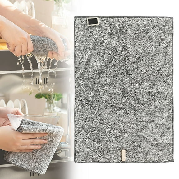 WUJDF Kitchen Towels,Small Dish Cloth for Washing Dishes,Dish Towels for Kitchen,Fast Dry Reusable Cleaning Cloth,Cleaning Towels,Waffle Dish Rag, Easy To Rinse,Dish Towels for Kitchen Drying 15"X11"