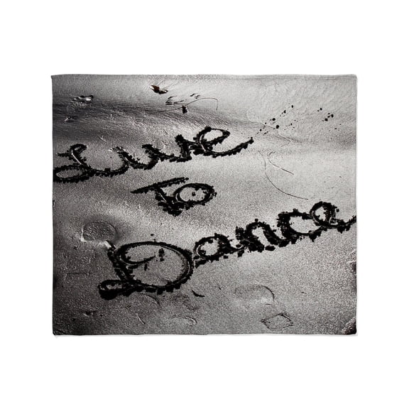 CafePress - Live To Dance Throw Blanket - Soft Fleece Throw Blanket, 50"x60" for All Ages