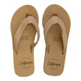 thumbnail image 3 of Sandalias California Sandals para Dama Talla 25 Diseño Liso Beige, 3 of 4