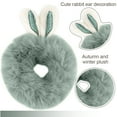thumbnail image 3 of Knit Scrunchies | Scrunchies for Hair | Hair ties | Ponytail | Holiday Gift Hair Accessories, 3 of 6