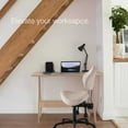 thumbnail image 7 of DR.LOMILOMI Heavy-Duty Ergonomic Stool with Backrest, Height Adjustable Swivel Rolling Stool for Healthy Posture, Ideal for Hygiene Clinic Beauty Salon Home and Office 510 KOA, 7 of 7