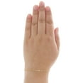 thumbnail image 7 of 14K Yellow Gold 2.80mm Solid Plain Figaro Link Bracelet Lobster Clasp 8 Inch, 7 of 7