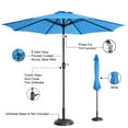 thumbnail image 3 of Villacera 9FT Outdoor Patio Umbrella Shade with Auto Tilt, Blue, 3 of 8
