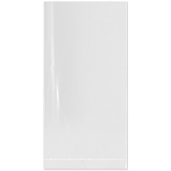 Plymor 2" x 4" (Case of 1,000), 4 Mil Flat Open Clear Plastic Poly Bags