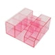 thumbnail image 4 of Organizador de pestañas, caja de almacenamiento, soporte para cosméticos, exhibidor acrílico, suministros de belleza transparente rosa, 4 of 9