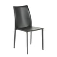 thumbnail image 3 of Set of Two Premium All Black Stacking Dining Chairs, 3 of 7