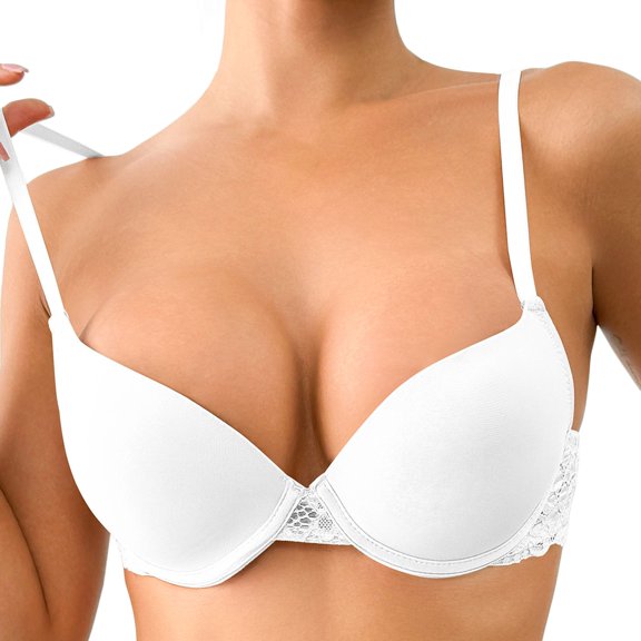 MVRLSH Sports Jelly Bras for Women Wireless Soft Full Coverage No Show Comfortable Everyday Underwear Strapless Bra