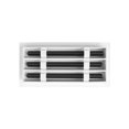 thumbnail image 2 of Cubierta de ventilación para aire acondicionado BUILDMART, moderna, 14 x 6 pulgadas, decorativa, blanca, 2 of 9