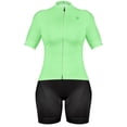 thumbnail image 1 of Zol Cycling  Women Breathable Race Fit Jersey With Bib (XXXLarge, Mint), 1 of 2