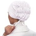 thumbnail image 2 of VLOOCKL Women Turban Caps Islamic Muslim Under Hijab Cap Satin Lined Undercap Tie Back Bonnet Inner Head Scarf Head Wraps Hair Turbans for Women Chemo Headwear, 2 of 4