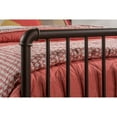 thumbnail image 4 of Hillsdale Furniture Brandi Modern Metal Spindle Queen Headboard and Bed Frame, Oiled Bronze, 4 of 8