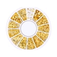 thumbnail image 2 of Fiudx Rueda para Decoración de Uñas, Decoraciones de Aleación Hueca con Forma de Estrella, Fácil de Aplicar para Uñas Naturales o Artificiales, Uso Versátil para Proyectos de Bricolaje, Decoración De, 2 of 2