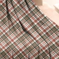 thumbnail image 3 of Red and Green Christmas Plaid Pattern Blanket,Comfortable Soft Flannel Throw Blanket,All Season,Warm Lightweight Blankets for Sofa Bed Couch Living Room Chair,50"x60", 3 of 4