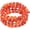 Orange, variant on Multi Layers Statement Yellow Beaded Bracelet Adjustable Strand Bangle Bracelet for Women (BR1202)