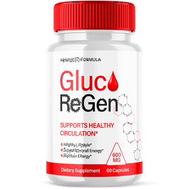 Gluco ReGen Advanced Glycogen Supplement All Natural Circulation Support 60 Capsules
