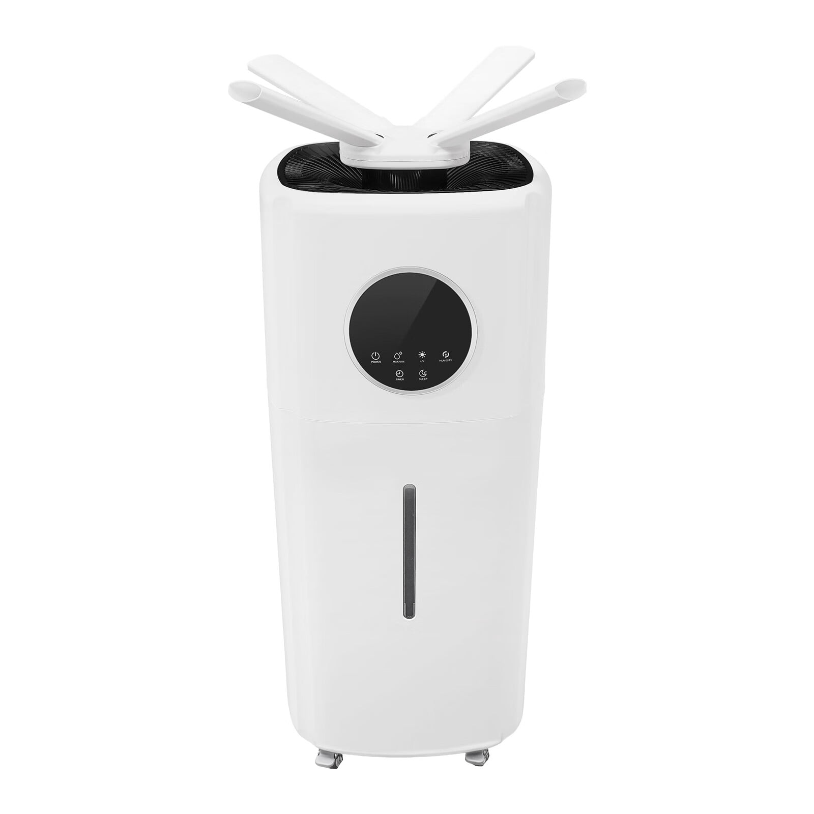 Aiqidi 21L/5.5GAL Commercial Humidifier Whole-House Style Industrial Large Room Humidifier 3 Speed Quiet with Four-Way Nozzle