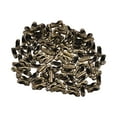 thumbnail image 5 of Uxcell 0.06'' Durable Crimp Link Ball Chain Connector Iron Electroplating Bronze 200 Pack, 5 of 5