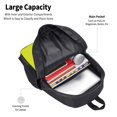 thumbnail image 3 of Easygdp Yellow Mochila de Gran Capacidad Minimalista Ideal para Escuela, Viajes y Uso Diario, 3 of 6
