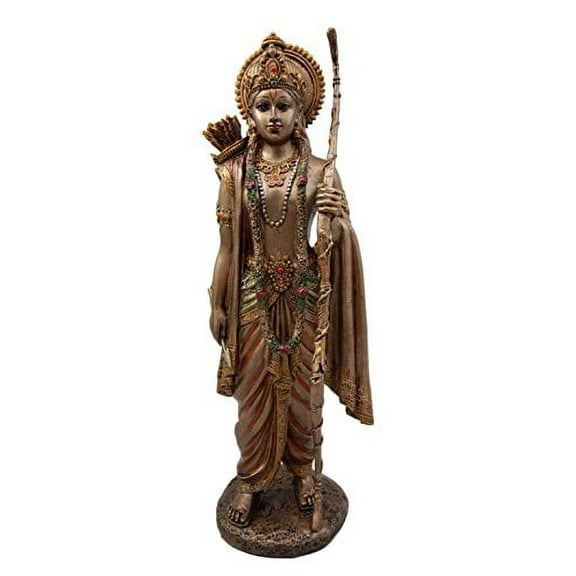 Ebros Hindu God Lakshmana Brother Of Rama Symbol Of Loyalty & Honor Figurine 9.75"H