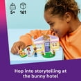 thumbnail image 3 of LEGO Friends Heartlake City Bunny Hotel Building Toy for Girls & Boys - Pretend Play Set for Kids, Ages 5+ - W/Paisley & Leo Minidolls, 2 Toy Bunnies, & Accessories - Gift Idea for Birthdays - 42679, 3 of 7