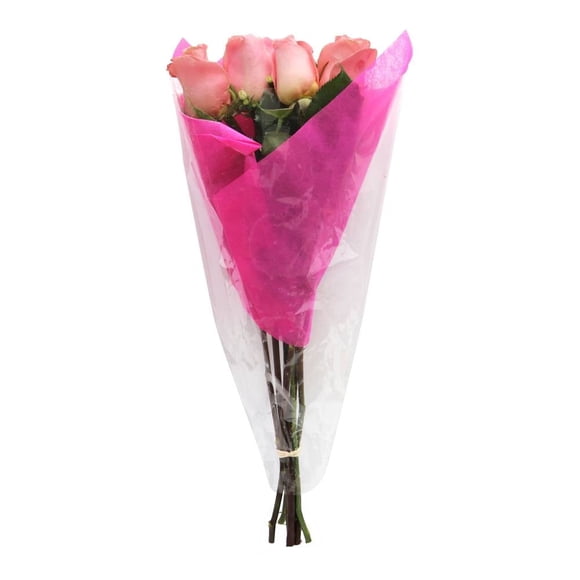 Bouquet de rosas con 6 tallos