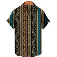 thumbnail image 3 of Camisas lisas de patchwork para hombre, ropa sencilla con estampado 3D, camisas hawaianas de playa, blusas Y2K de manga corta, ropa vintage, blusa con solapa, 3 of 5