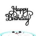 thumbnail image 4 of 10PCS Glitter Paper Happy Birthday Cake Topper Cupcake Dessert Decor Supplies, 4 of 7