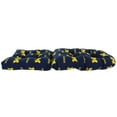 thumbnail image 3 of College Covers Everything Comfy Michigan Wolverines Patio Adirondack Chair Cushion, 3 of 5