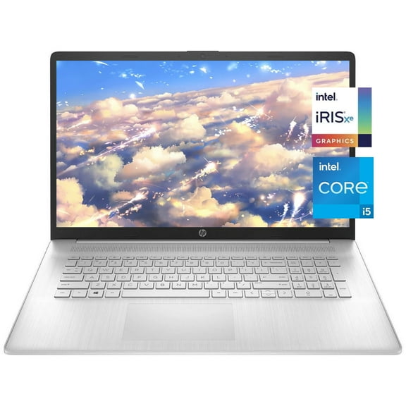 Newest HP 17 Laptop, 17.3" FHD Display, Intel Core i5-1135G7 (Beats i7-1065G7) Processor, 32GB RAM, 512GB SSD, Webcam, HDMI, Bluetooth, Type-C, Wi-Fi, Windows 11 Home, Silver