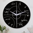 thumbnail image 3 of Wall Clock Quartz Clocks Novelty Clock Modern Wall Clock Kids Living Room Home Parabola, 3 of 9
