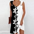 thumbnail image 1 of WILLBEST Robe Femme Robe de Plage Mode Rayée Sans Manches Dos Nu Camisole Plage Mini, 1 of 5