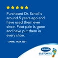 Dr. Scholl's Custom Fit CF 340 Orthotic Insole Shoe Inserts for Foot