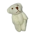 thumbnail image 3 of Mini oso de peluche Hugo articulado accesorio artesanal regalo de boda, 3 of 10
