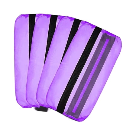 Breathable Horse Leg Coverage Set of 4, Mesh Fly Wraps with Secure Closure Panels for Warm Weather Turnout and Daily Care
