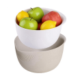 thumbnail image 1 of EIMELI EIMELI Rice Strainer and Kitchen Colander Set - Strain Rice and Small Grains - Soak  Wash and Drain Vegetables and Fruit Grey, 1 of 6
