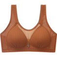 thumbnail image 6 of Wancir Minimizer Bras for Women Plus Size, Full Coverage T-Shirt Unlined Bra with Underwire & Wide Strap for Heavy Breast, 6 of 8